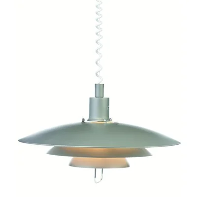 KIRKENES Lampa wisząca szara