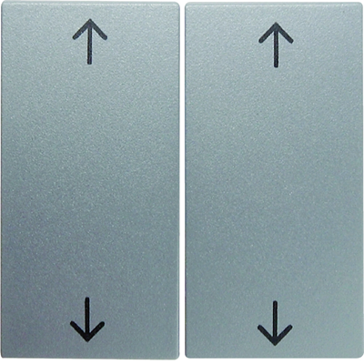 Klawisz podwójny z nadrukiem symbolu "strzałki" aluminiowe