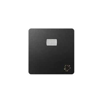 Klawisz pojedynczy dzwonek do podświetlenia, grafit