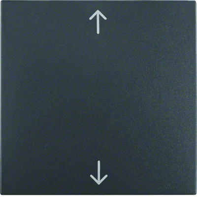 Klawisz pojedynczy z nadrukiem symbolu "strzałki" antracyt