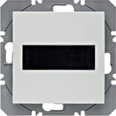 KNX RF QUICKLINK B.KWADRAT/B.3/B.7 Przycisk 1-krotny płaski z baterią słoneczną matowy biały