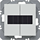 KNX RF QUICKLINK B.KWADRAT/B.3/B.7 Przycisk 2-krotny płaski z baterią słoneczną matowy biały