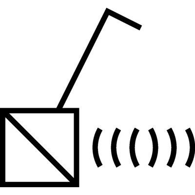 KNX RF QUICKLINK Q.1/Q.3 Przycisk 1-krotny antracytowy