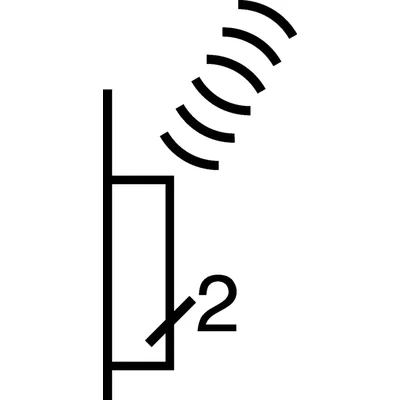 KNX RF QUICKLINK S.1/B.3/B.7 Przycisk 2-krotny płaski antracytowy matowy