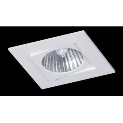 KONI Lampa wpuszczana 9,8cm 50W GU10 IP20 biała
