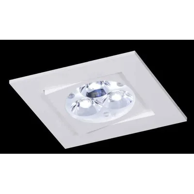 KONI Lampa wpuszczana 9,8cm 50W GU10 IP20 biała