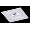 KONI Lampa wpuszczana 9,8cm 50W GU10 IP20 biała