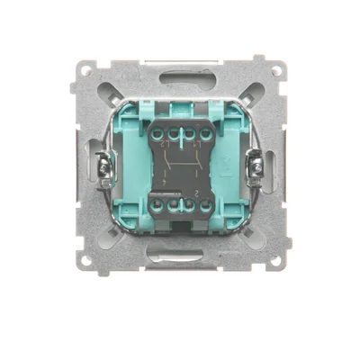 Łącznik dwubiegunowy (moduł) 230V, biały