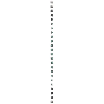 Łącznik dwubiegunowy (moduł) 230V, inox metalik