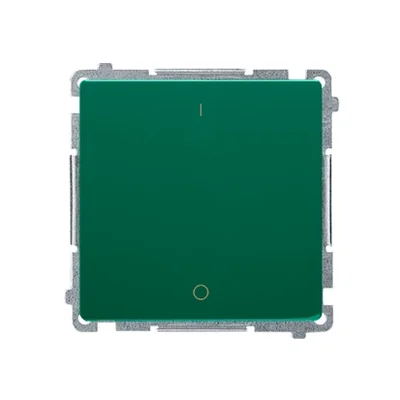 Łącznik dwubiegunowy (moduł) 230V, zielony