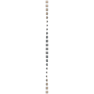Łącznik dwubiegunowy z podświetleniem LED (moduł) 10A, 250V, szybkozłącza, krem