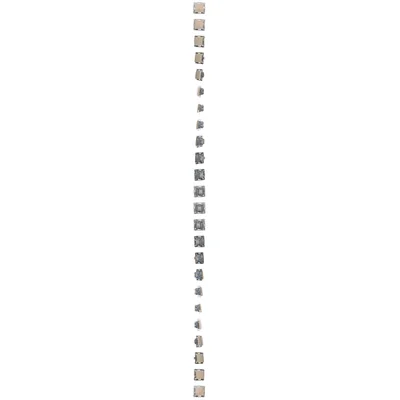 Łącznik dwubiegunowy z podświetleniem LED (moduł) 10A, 250V, szybkozłącza, krem