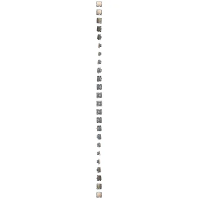 Łącznik dwubiegunowy z podświetleniem LED (moduł) 10A, 250V, szybkozłącza, złoty (metalik)