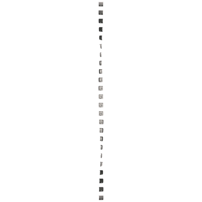 Łącznik hotelowy pojedynczy z podświetleniem, 10A, inox metalik