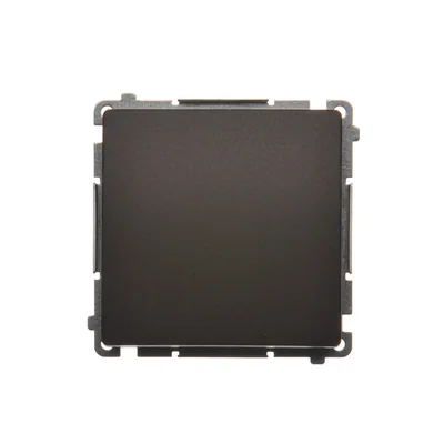 Łącznik jednobiegunowy (moduł) 10AX 230V zaciski śrubowa czekoladowy