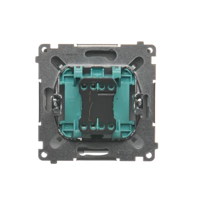 Łącznik jednobiegunowy (moduł) 16AX 230V zaciski śrubowe srebrny mat