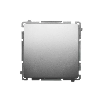 Łącznik jednobiegunowy (moduł) 230V, satyna metalik