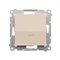 Łącznik jednobiegunowy z podświetleniem LED (moduł) 230V, krem