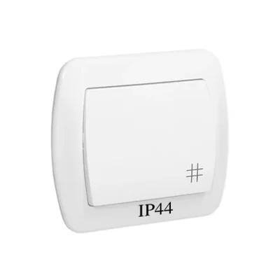 Łącznik krzyżowy 230V, biały