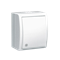 Łącznik krzyżowy bryzgoszczelny IP54 10A 250V zaciski śrubowe biały