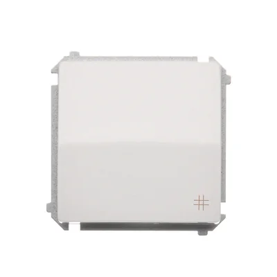 Łącznik krzyżowy (moduł) 10A 230V zaciski śrubowe biały