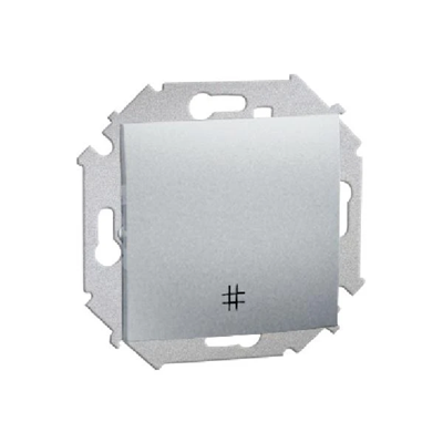 Łącznik krzyżowy (moduł) 10A 250V zaciski śrubowe aluminium (metalik)