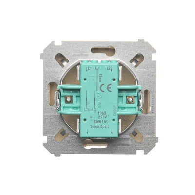 Łącznik krzyżowy (moduł) 10A 250V zaciski śrubowe beż