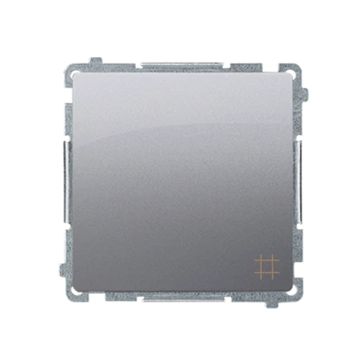 Łącznik krzyżowy (moduł) 10A 250V zaciski śrubowe inox (metalik)