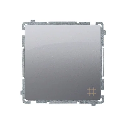 Łącznik krzyżowy (moduł) 10A 250V zaciski śrubowe inox (metalik)