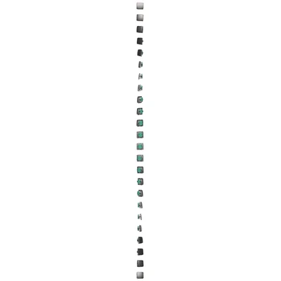Łącznik krzyżowy (moduł) 10A 250V zaciski śrubowe inox (metalik)
