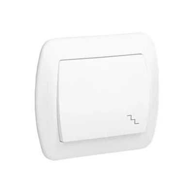 Łącznik schodowy 10A 250V zaciski śrubowe biały