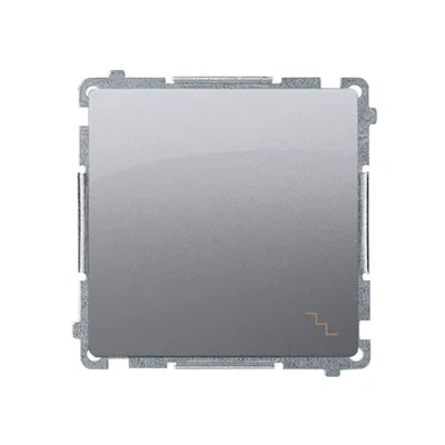Łącznik schodowy (moduł) 10A 230V zaciski śrubowe inox (metalik)