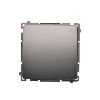 Łącznik schodowy (moduł) 10A 230V zaciski śrubowe inox (metalik)