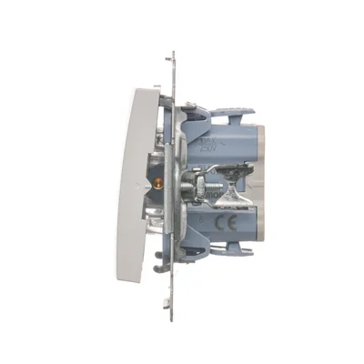 Łącznik schodowy (moduł) 10A 250V szybkozłącza biały