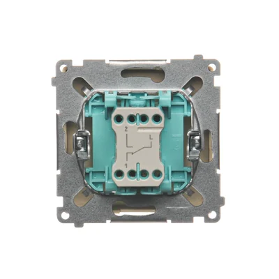 Łącznik schodowy (moduł) 10A 250V zaciski śrubowe beż