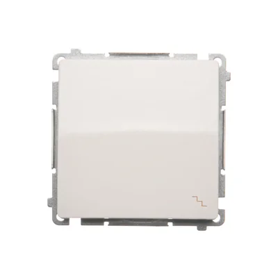 Łącznik schodowy (moduł) 10A 250V zaciski śrubowe biały