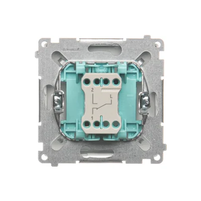 Łącznik schodowy (moduł) 10A 250V zaciski śrubowe biały