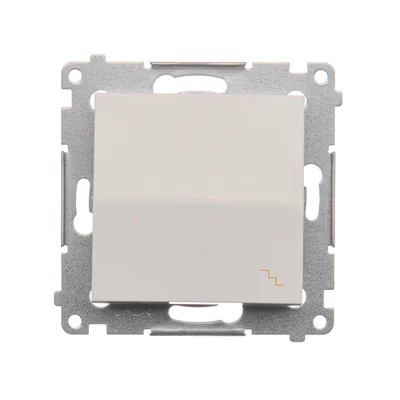 Łącznik schodowy (moduł) 16A 250V zaciski śrubowe biały