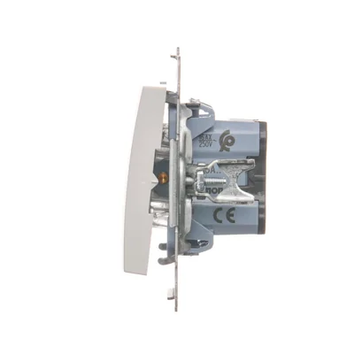 Łącznik schodowy (moduł) 16A 250V zaciski śrubowe biały