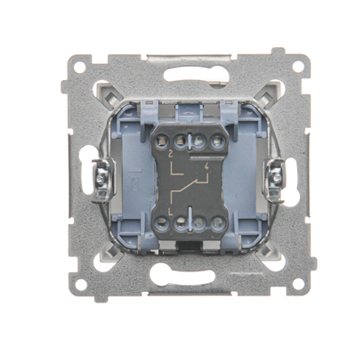 Łącznik schodowy (moduł) 16A 250V zaciski śrubowe złoty (metalik)