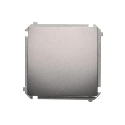 Łącznik schodowy (moduł) 230V, inox metalik