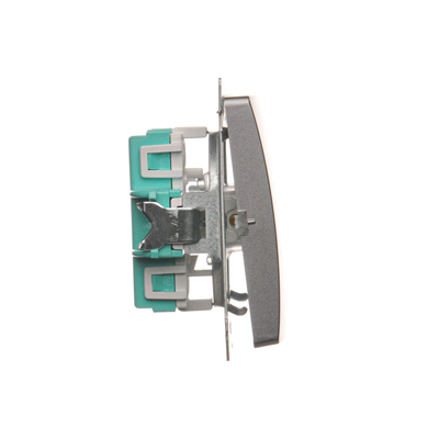 Łącznik schodowy (moduł) 230V, inox metalik