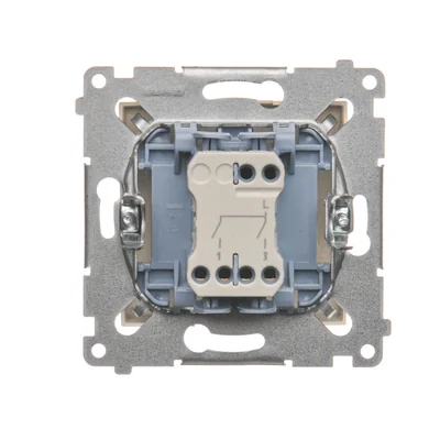 Łącznik świecznikowy (moduł) 10A 250V szybkozłącza krem