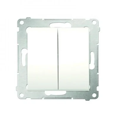 Łącznik świecznikowy (moduł) 10A 250V szybkozłącza krem