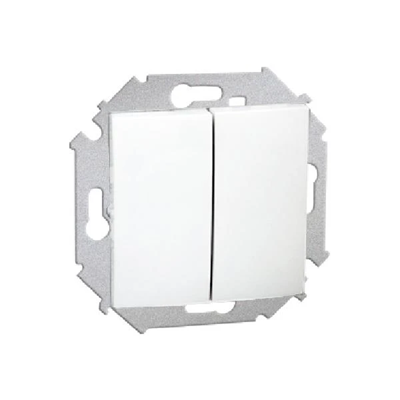Łącznik świecznikowy (moduł) 10A 250V zaciski śrubowe biały