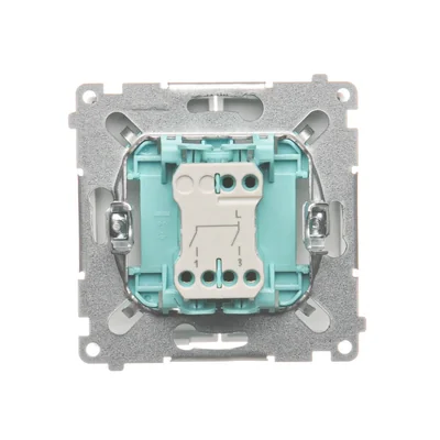 Łącznik świecznikowy (moduł) 10A 250V zaciski śrubowe biały