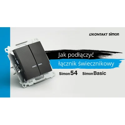 Łącznik świecznikowy (moduł) 10A 250V zaciski śrubowe satyna (metalik)