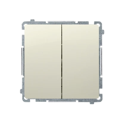 Łącznik świecznikowy (moduł) 230V, beżowy