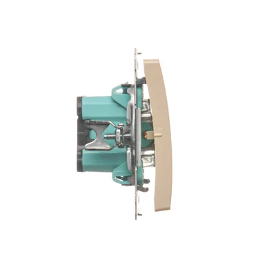 Łącznik świecznikowy (moduł) 230V, beżowy