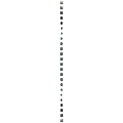 Łącznik świecznikowy (moduł) 230V, inox metalik
